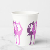 Gobelets En Papier Patinage artistique personnalisé groupe synchronis (Droite)