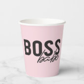 Gobelets En Papier Patron Babe (Verso)