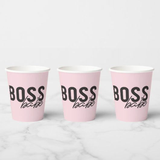 Gobelets En Papier Patron Babe (Multi)