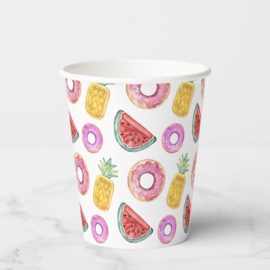 Gobelets En Papier Pattern (Verso)