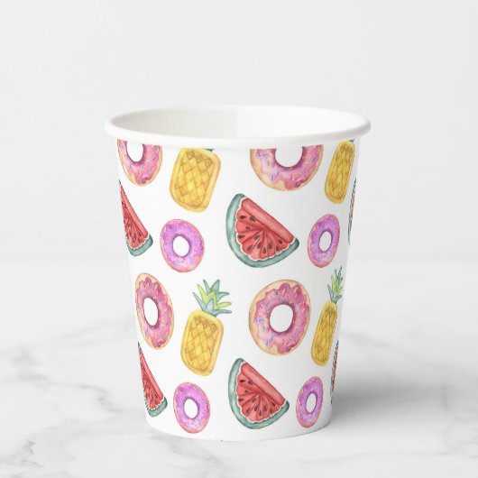 Gobelets En Papier Pattern (Gauche)