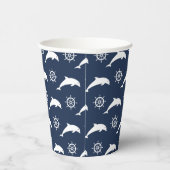 Gobelets En Papier Patters de Dolphins (Droite)
