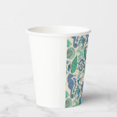 Gobelets En Papier Patters de Teal Sea Animals (Droite)