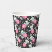 Gobelets En Papier Patters de Textured Triangle Pineapple (Verso)