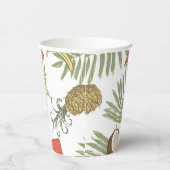Gobelets En Papier Patters de Tropical Fruit (Droite)