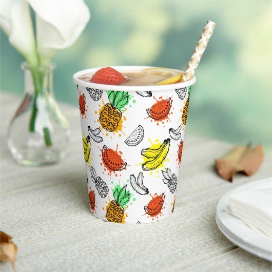Gobelets En Papier Patters de Vector Graphic Seamless (Insitu)