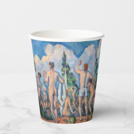 Gobelets En Papier Paul Cezanne - Bathers (Recto)