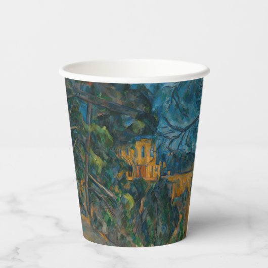 Gobelets En Papier Paul Cezanne - Château Noir (Verso)