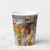 Gobelets En Papier Paul Cezanne - La vie morte avec panier (Gauche)