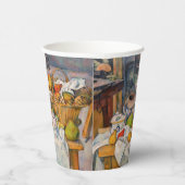 Gobelets En Papier Paul Cezanne - La vie morte avec panier (Droite)