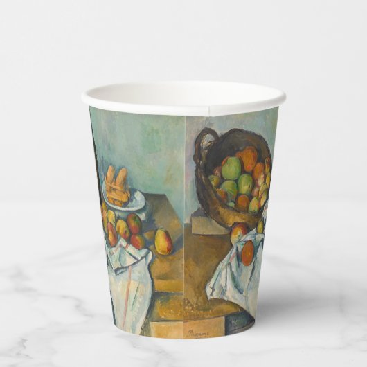Gobelets En Papier Paul Cezanne - Le panier des pommes (Droite)