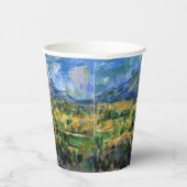 Gobelets En Papier Paul Cezanne - Mont Sainte-Victoire (Droite)