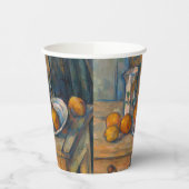 Gobelets En Papier Paul Cezanne - Nature morte avec pot à lait et fru (Gauche)