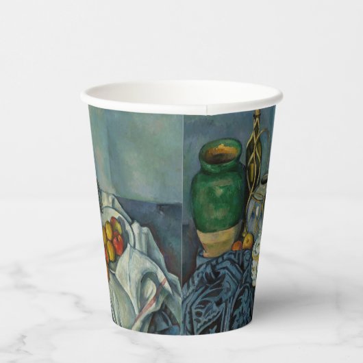 Gobelets En Papier Paul Cezanne - Vie morte avec pommes (Droite)