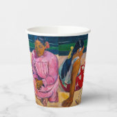 Gobelets En Papier Paul Gauguin - Femmes tahitiennes sur la plage (Gauche)