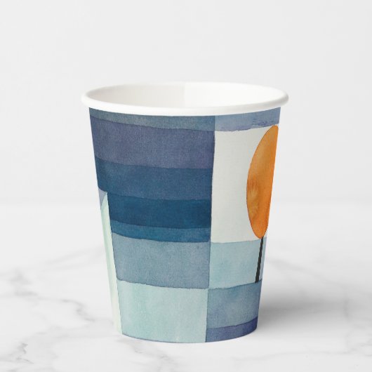 Gobelets En Papier Paul Klee Abstrait Tree Blue Peinture (Gauche)