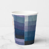 Gobelets En Papier Paul Klee Abstrait Tree Blue Peinture (Droite)