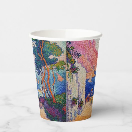 Gobelets En Papier Paul Signac - Capo di Noli (Gauche)