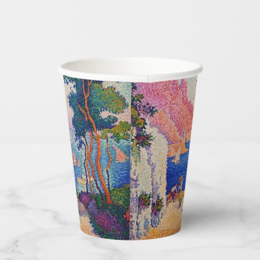 Gobelets En Papier Paul Signac - Capo di Noli (Droite)