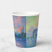 Gobelets En Papier Paul Signac - Le Palais Pape, Avignon (Gauche)