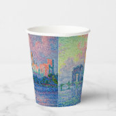 Gobelets En Papier Paul Signac - Le Palais Pape, Avignon (Droite)