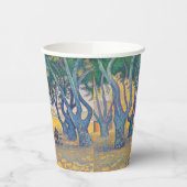 Gobelets En Papier Paul Signac - Place des Lices, Saint-Tropez (Gauche)