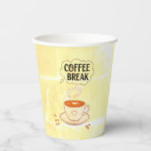 Gobelets En Papier Pause café (Recto)