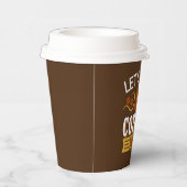 Gobelets En Papier pause café mignon mot bar (Droite)