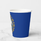 Gobelets En Papier Pavillon d'État du New Hampshire (Verso)