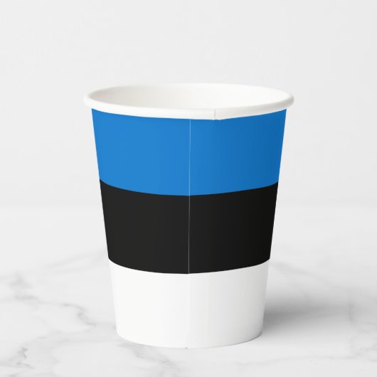 Gobelets En Papier Pavillon Estonie (Droite)