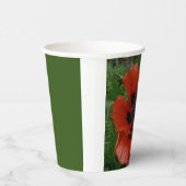 Gobelets En Papier Pavot d'Orient   (Droite)