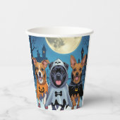 Gobelets En Papier Paws & Swagger Halloween   (Recto)