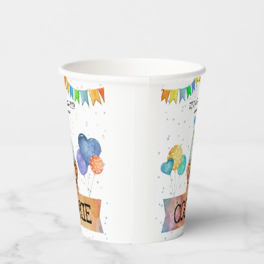 Gobelets En Papier Pawty Golden Retriever Chien Chiot Chiot Anniversa (Droite)