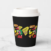 Gobelets En Papier Peace Joy Love Inspirational Quote Paper Cups (Verso)