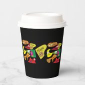 Gobelets En Papier Peace Joy Love Inspirational Quote Paper Cups (Recto)