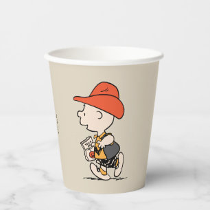 Gobelets En Papier Peanuts Charlie Brown Cowboy Halloween