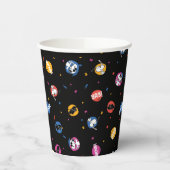 Gobelets En Papier Peanuts Snoopy Graduation Celebration Pattern (Gauche)