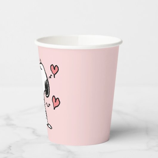 Gobelets En Papier Peanuts | Snoopy Hearts (Gauche)