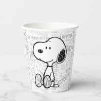 PEANUTS | Snoopy on Black White Comics