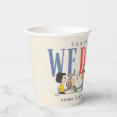 Gobelets En Papier Peanuts We Did It Graduation Funny Quote Snoopy (Recto)