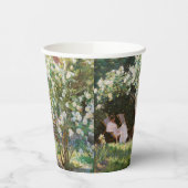 Gobelets En Papier Peder Severin Kroyer - Roses (Gauche)