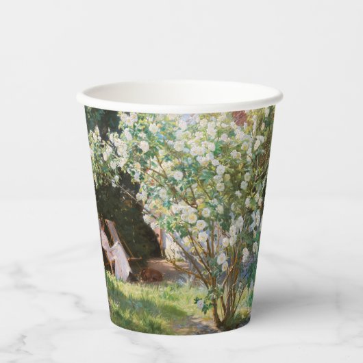 Gobelets En Papier Peder Severin Kroyer - Roses (Recto)