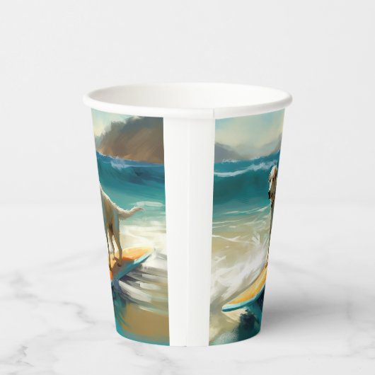 Gobelets En Papier Peinture Anatolie Shepherd Beach Surf (Droite)