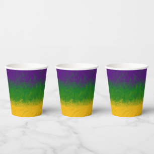Gobelets En Papier Peinture Mardi Gras
