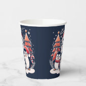 Gobelets En Papier Penguin de Noël par Rp (Gauche)