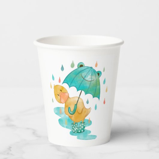 Gobelets En Papier Penny Puddle Duck (Recto)