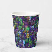 Gobelets En Papier Pensées [violettes] tasses (Gauche)