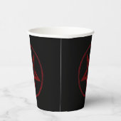 Gobelets En Papier Pentagram Red Devil (Droite)