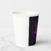 Gobelets En Papier pentagramme jaune (Droite)