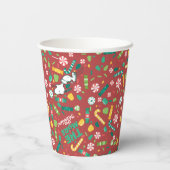 Gobelets En Papier Peppermint Dreams Snoopy Candy Motif (Verso)